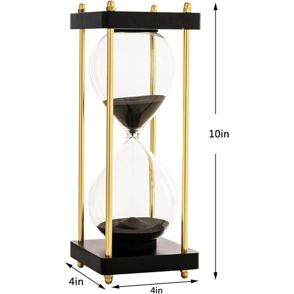 Large Sand Timer, Hourglass Timer 60 Minutes,Vintage Wooden Hour Glass Timer,Mod - Picture 5 of 6